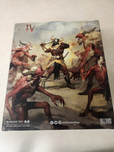 Death Blow Barbarian Diablo IV McFarlane Toys Figure NEW Sealed - Picture 2 of 3