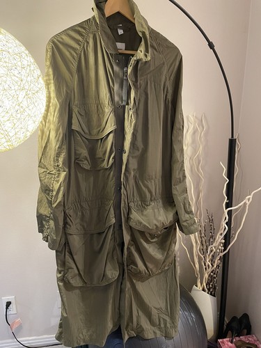 Burberry Regenmantel Herren grün mit Cargotaschen - Bild 5 von 12
