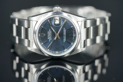 Rolex Oyster Perputual Datejust Stahl Ref. 68240 Medium 31mm Gewährleistung 