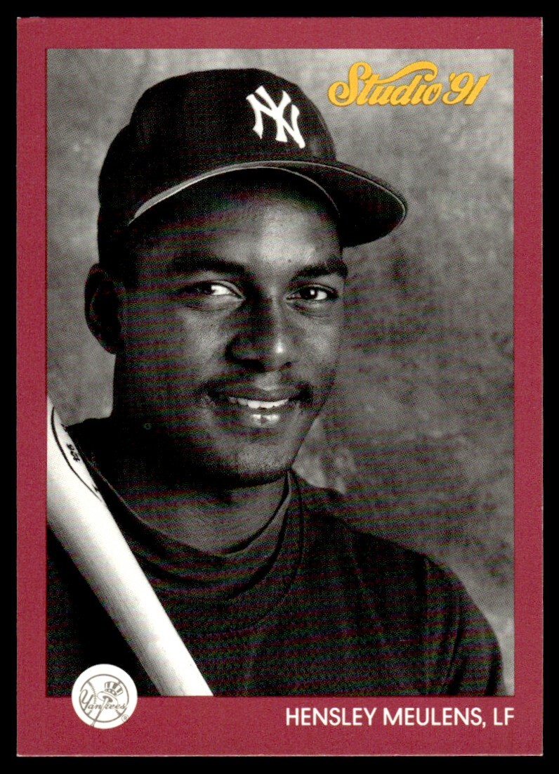 1991 Studio #98 Hensley Meulens New York Yankees | eBay