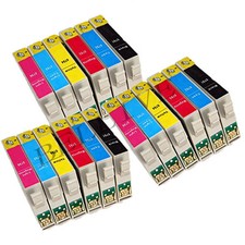 18 CARTUCCE PER EPSON Stylus Photo PX650 PX710W PX800FW BL