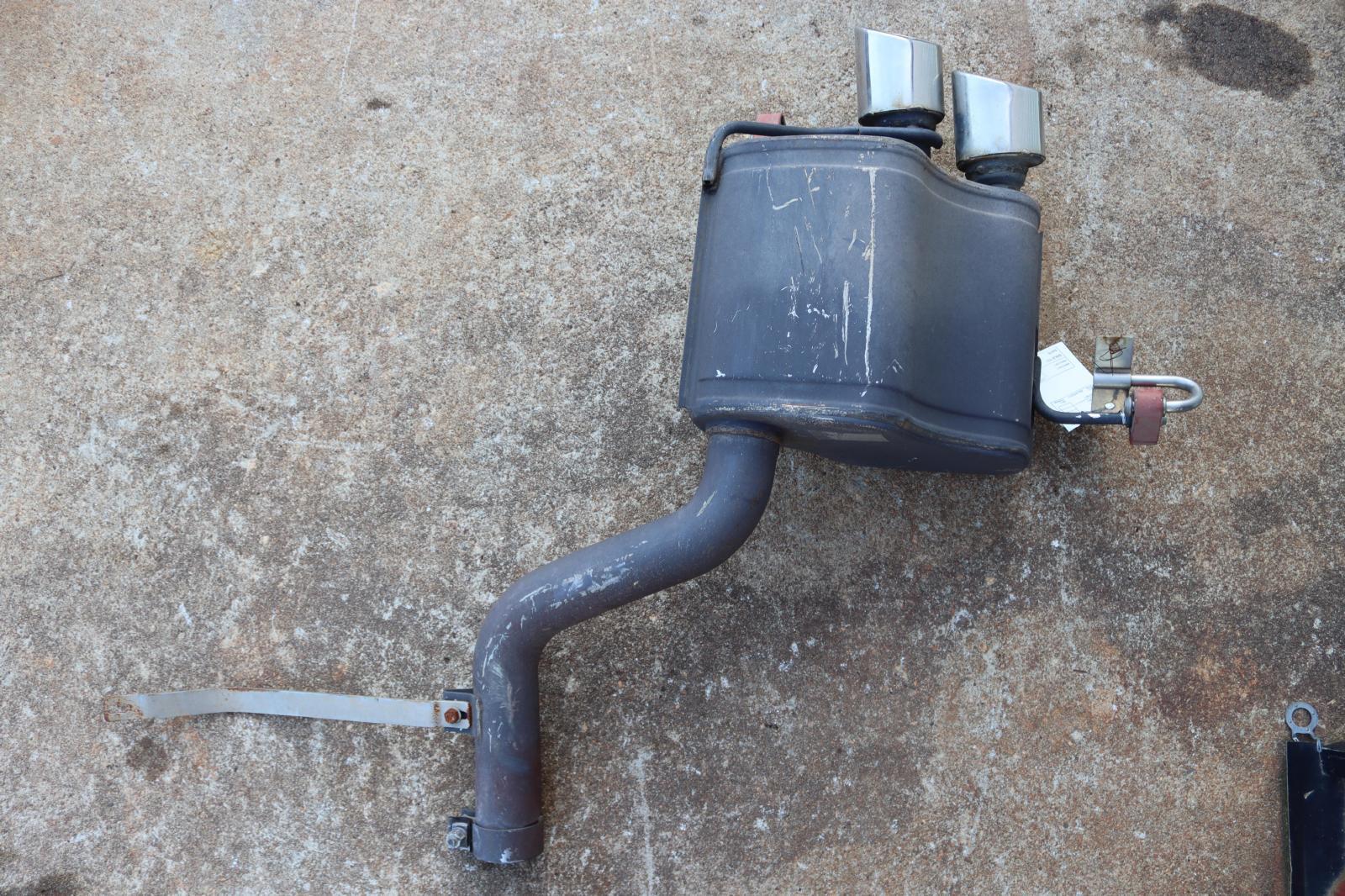 2008-2012 MASERATI GRANTURISMO M139 REAR EXHAUST MUFFLER PIPE TUBE OEM