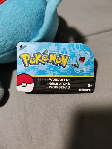 Pokémon Wobbuffet TOMY Plushie 8" - Picture 3 of 5