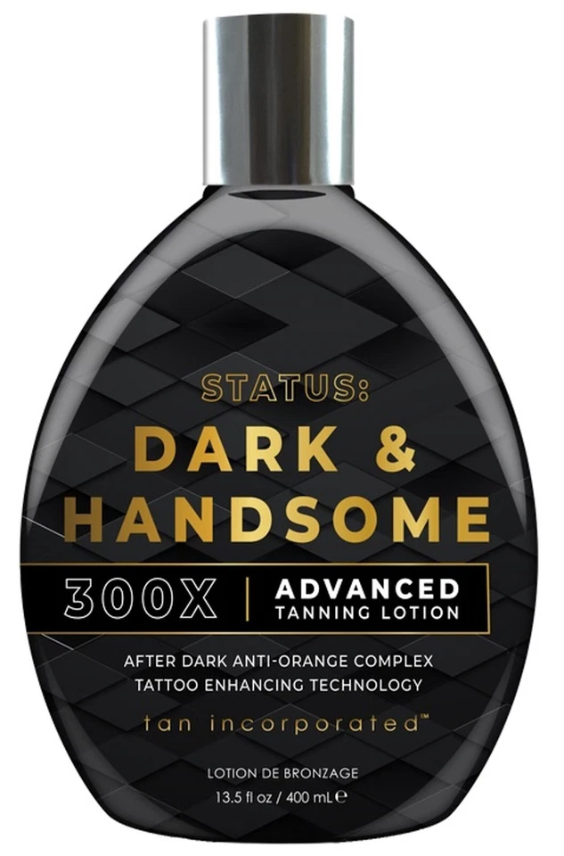 Tan Incorporated - STATUS DARK & HANDSOME 300X Advanced Tanning Lotion, 400ml