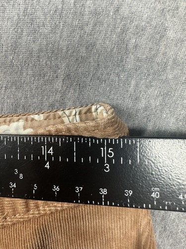 Pantaloni donna Tommy Bahama velluto a coste taglia 6 nuovi con etichette fondo di magazzino vintage marrone - Foto 5 di 6