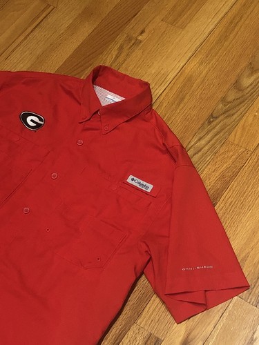 M Columbia PFG Vented Fishing Shirt 