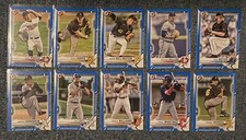 Lot of 10 2021 Bowman Baseball Blue Rookies/Prospects /150 