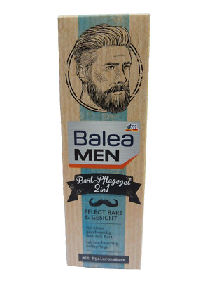 Balea MEN Bart-Pflegegel 2 in 1 für Bart und Gesicht,Feuchtigkeitspflege,50 ml