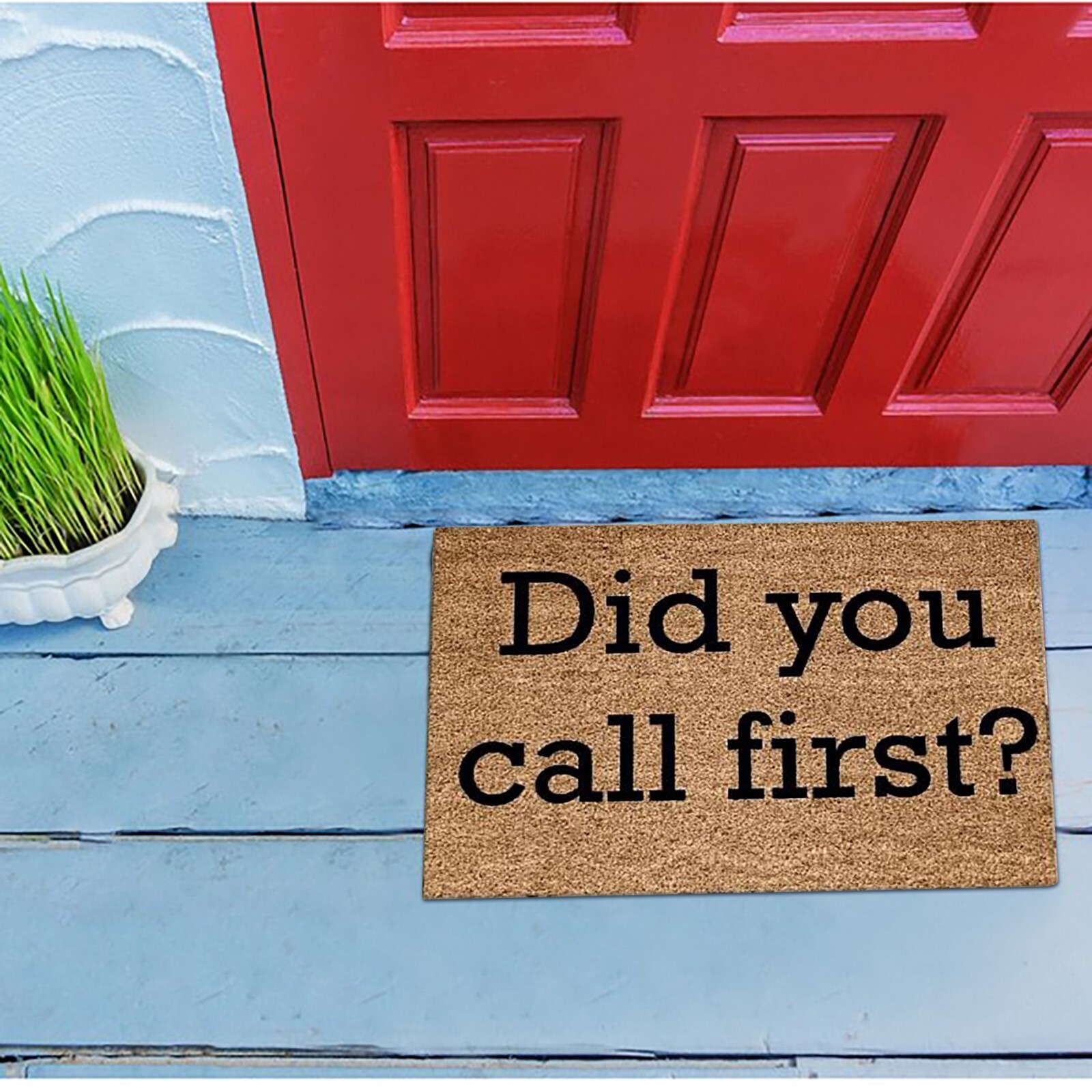 Did You Call First Doormat New Home Gift Housewarming Gift Wedding