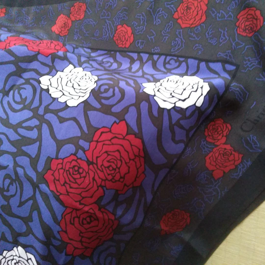 Christian Dior grande écharpe 126cm 49
