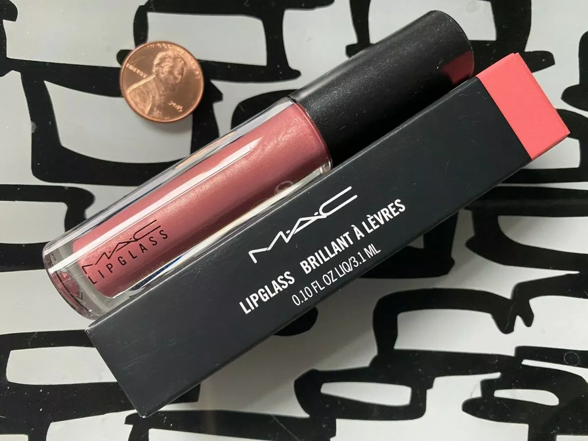MAC Lipglass in CULTURED * Full Size in BOX! | eBay