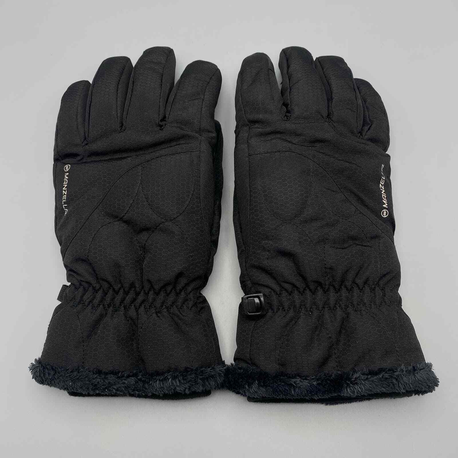 Manzella Black Insulated Gloves Women's L LG S… Gem