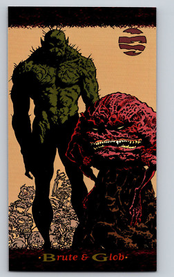 DC Comics Vertigo Sandman #58 Brute & Glob Trading Card Skybox Card 1994