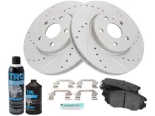 For 2010-2017 Chevrolet Equinox Brake Pad and Rotor Kit Front 78997ZRYF 2011