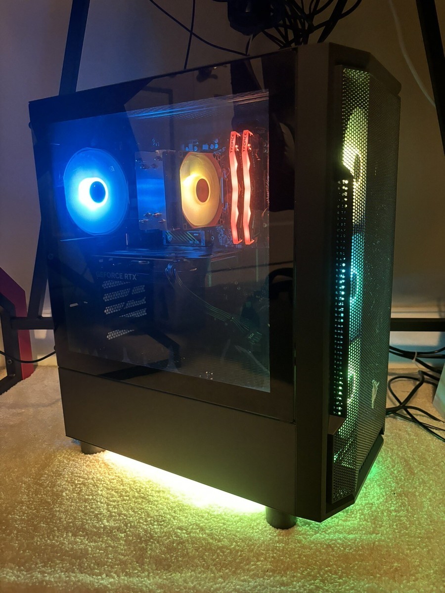 Skytech Shadow Gaming Computer PC Desktop Ryzen 7600x RTX 4060