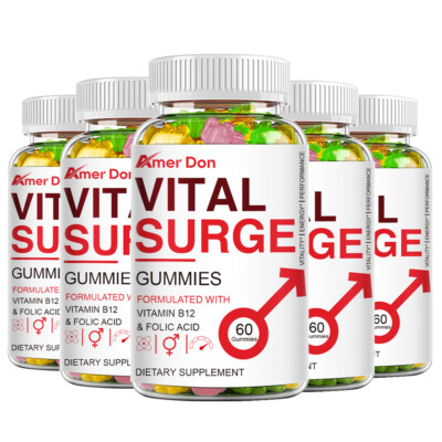 Vital Surge Male Gummies, Vital Surge Testo Gummies for Performance - 300 Gummy