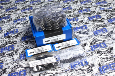Supertech 85lb Dual Valve Springs Steel Retainers Keepers For Honda B16 B18C
