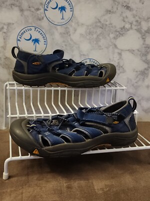 Keen Royal Blue Mens 6 EU 38 Water Sandal Shoes KEEN ROYAL BLUE CANVAS WATER SHOES/SANDALS - MENS SIZE 5US  main image 3