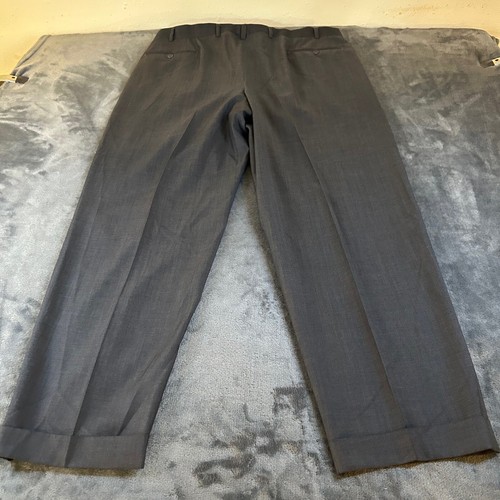 Vestimenta Made in Italy Wool Suit Set Blazer & Pants Business Gray Mens 54 L - Picture 17 of 23