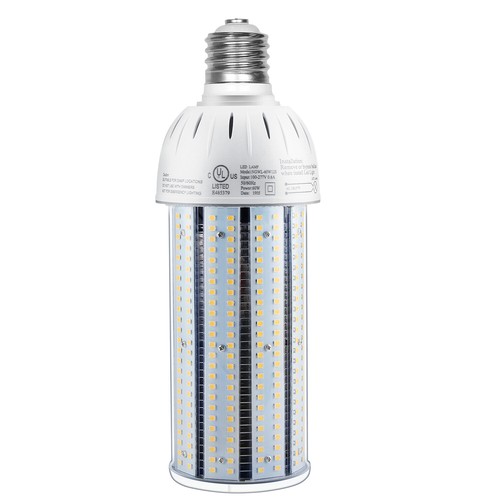 UL 250W HPS Post Top Street Light Replace 60W LED Corn Bulb Light E39 6000K 120V - Picture 10 of 12