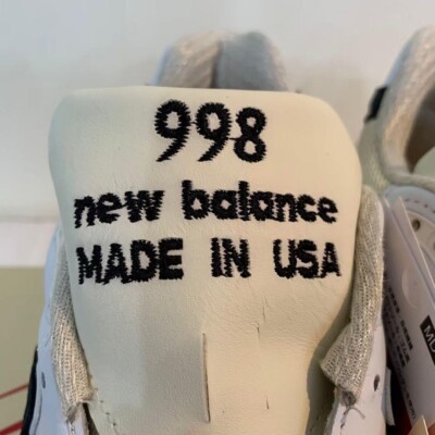 New balance Sneakers Shoes U998TI Ivory Black Size Men's US10.5