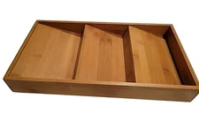 Seville Classics Bamboo Spice Tray, For drawer or counter, Holds 12 spices