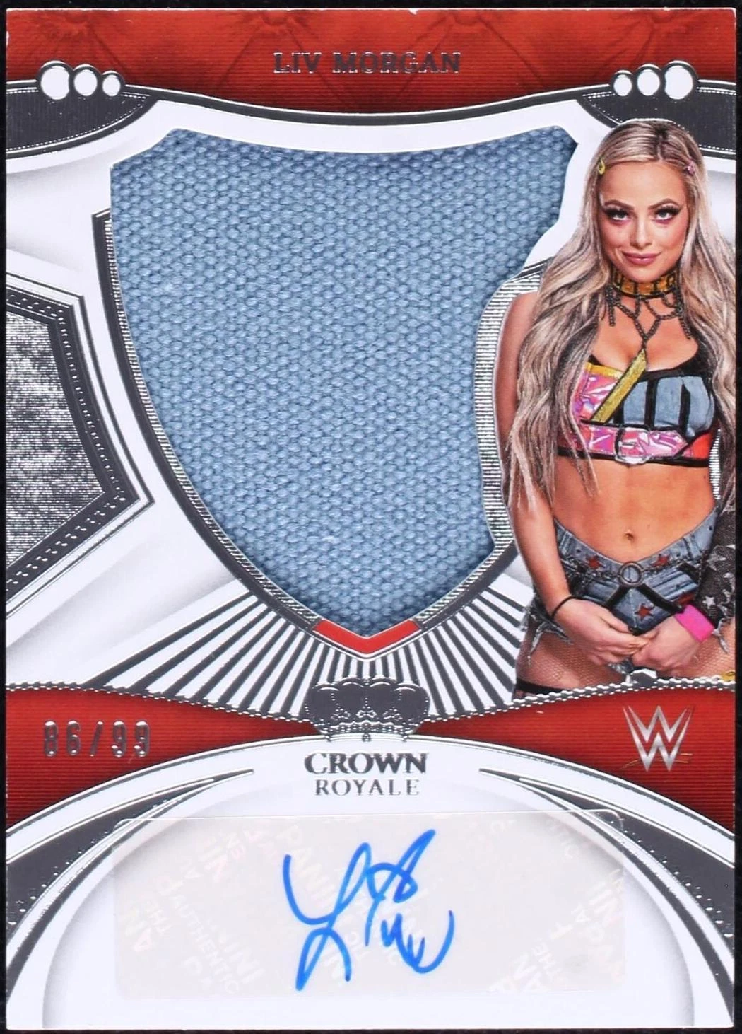 2024 Panini Select WWE - Liv Morgan #AM-LVM for sale | eBay
