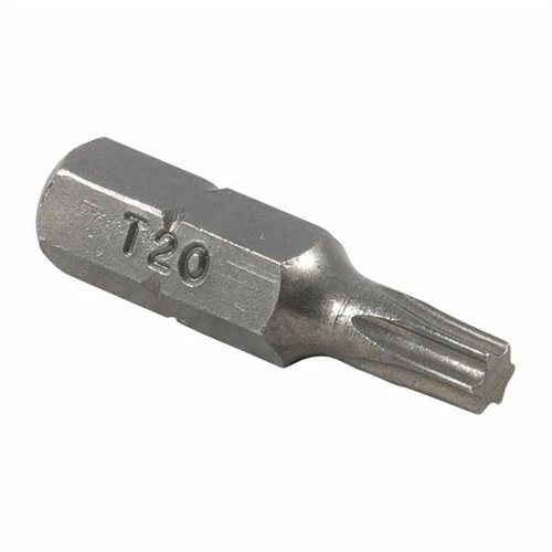 T20 Torx 6 Point Star Bit For Multipoint Lock Grub Screws 20mm