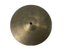 Vtg 11  1960's 3 Dots Avedis Zildjian Co. Genuine Turkish Cymbal Medium ROUGH