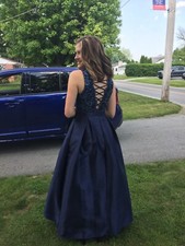 Trixxi Navy Blue Dress Size 5