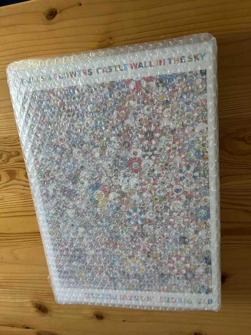 ジグソーパズル SKULLS & FLOWERS CASTLE WALL IN THE SKY Takashi Murakami Jigsaw Puzzle / SKULLS & FLOWERS CASTLE