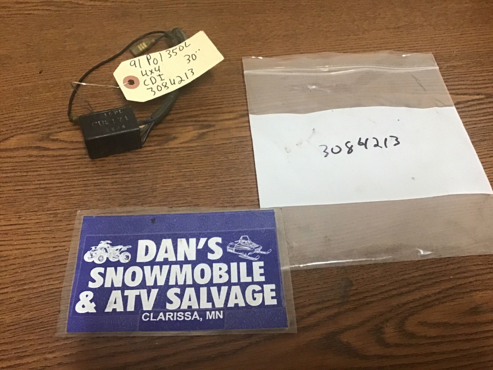 CDI Capacitor Discharge Ignition Box 3084213 Polaris 1991 ATV 350 L