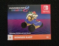 McDonald  s Happy Meal 2024 Mario Kart Deluxe 9 BOWSER KART Toy New