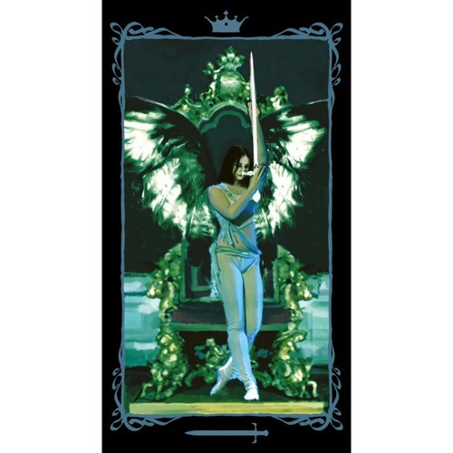 Tarot Of Dark Angels Deck Cards Russo Esoteric Lo Scarabeo EX177 - Picture 6 of 11