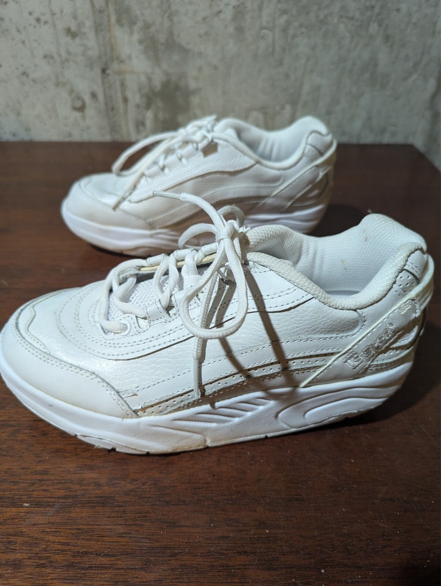 TheraShoe TS Sport Vega White Leather Men\'s Sz 13 Athletic Shoes Comfortable White Sneakers Size 13 | Men main image 4
