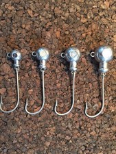 Mojo Cannon Ball Jig Heads 9/0 Mustad Hook, Striped Bass, Blue Fish, Halibut
