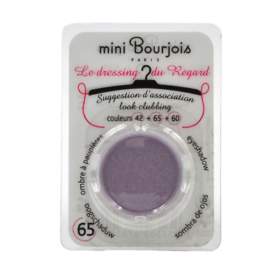 Bourjois mini Le dressing du Regard Eyeshadow 65 Shimmery Lilac 0.05 Oz