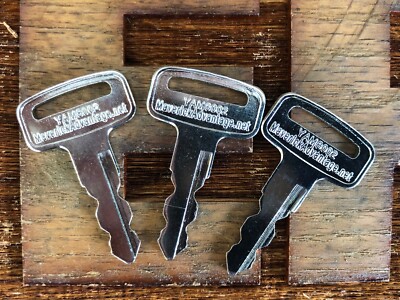 3 keys for YAMAHA Golf Cart 8002 ONLY for PTV 2010+ (10+) Ignition Key ONLY