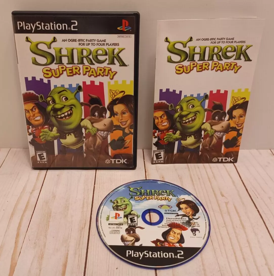 Shrek games (Playstation 2) Ps2 Tested