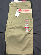 NWT Levis 511 SLIM Chino Pants 32x32 Green