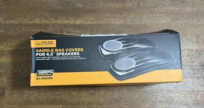 Metra BC-HD65PR Saddle Bag 6.5'' Speaker Covers 1996-2013 Harley Davidson Touring
