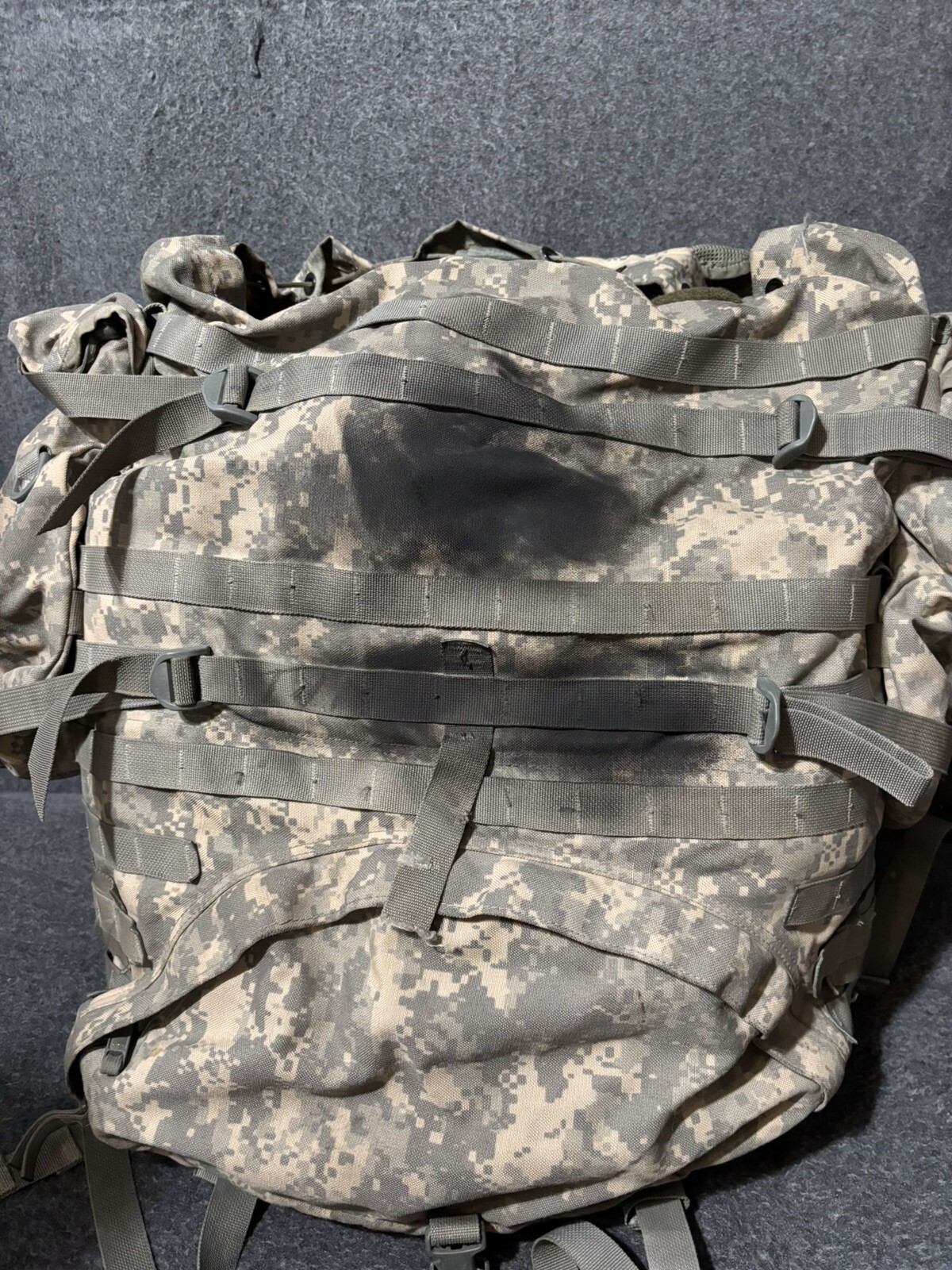 Army/military Large Rucksack Complete Field Pack Set w/ Straps, Frame, Belt