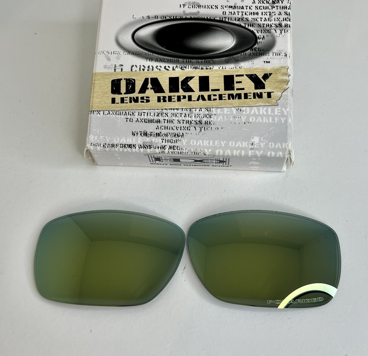 OAKLEY Tinfoil OO4083 OEM Genuine LENSES, Emerald Polarised