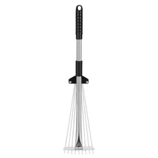 Adjustable Rake for Gardening Lightweight Retractable Leaf Tool