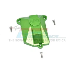 NEW GPM Racing Aluminium Receiver Cover Green : Axial SCX10 III Jeep JL Wrangler