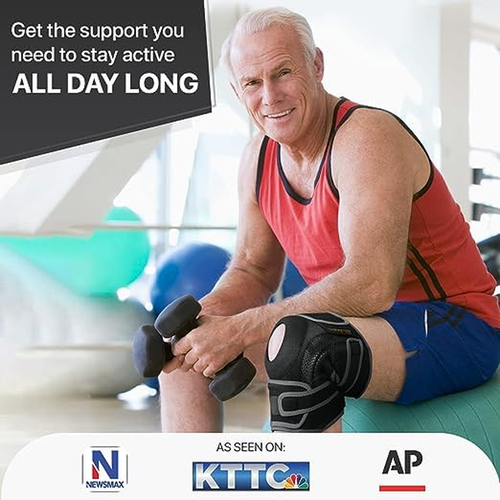 ELITE Knee Brace with Side Stabilizers & Patella Gel Pads for Maximum Knee Pain - Picture 5 of 19