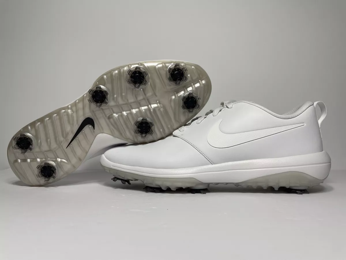 Nike roshe golf 2025 shoes white