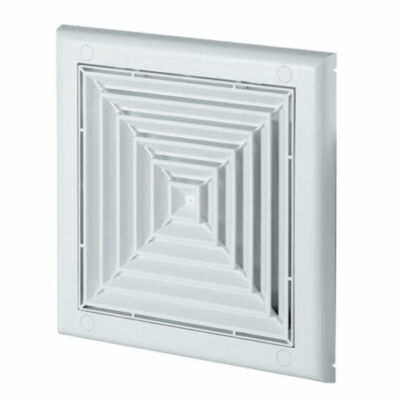 Deckenlüftungsgitter 190 mm x 190 mm mit Rolladen Wandlüftungsabdeckung TS2
