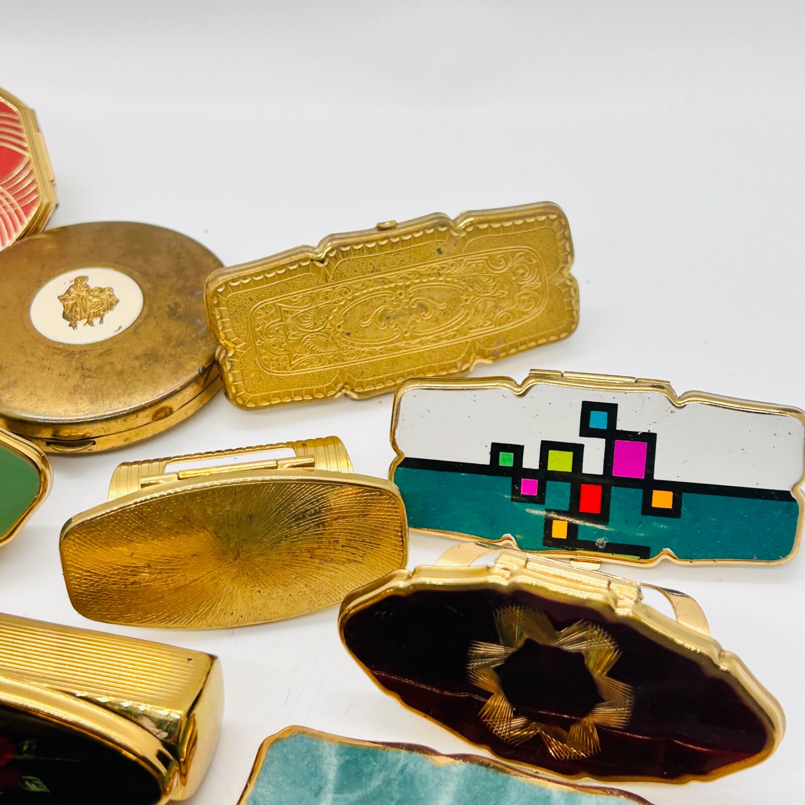 Vintage Compact Mirror and Lipstick Holders Joblot 00003170 eBay