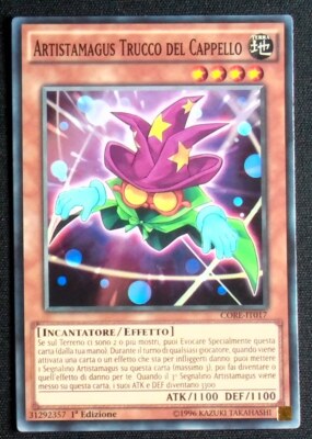 ARTISTAMAGUS HUTSCHMINK auf Italienisch CORE-IT017 Gemeinde YUGIOH